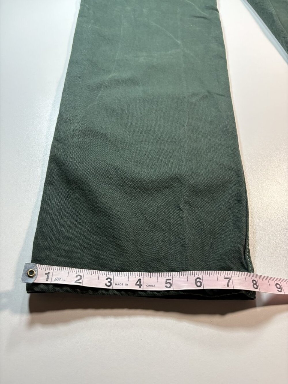 PacSun Green Cargo Pants Women's Size 26/28 Y2K Baggy Utility Contrast Stitch - Picture 12 of 14